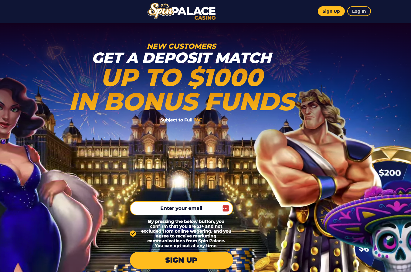 Spin Palace Screenshot